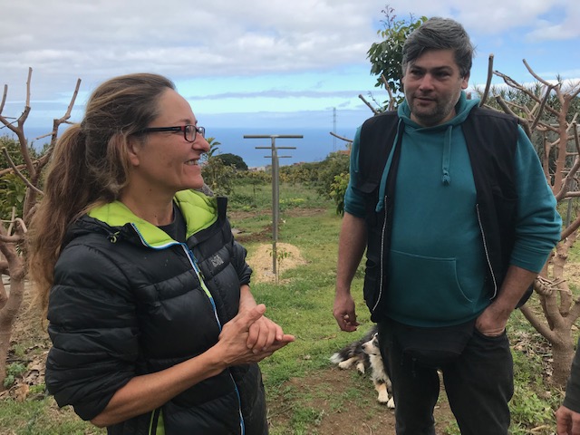 Sandra Kober - Chefin einer Bio Finca und Wanderführerin auf Teneriffa