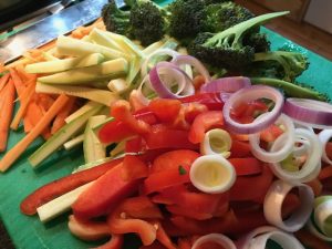 Gesundes Obst und Gemüse von der Finca